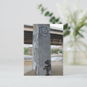 Deep Ellum Graffiti Artwork # 9 Postkarte (Stehend Vorderseite)
