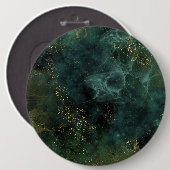 Deep Emerald Elegant Button (Vorne & Hinten)