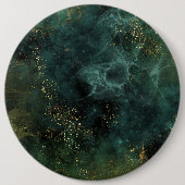 Deep Emerald Elegant Button (Vorderseite)