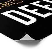 Deep-Field-Galaxien Poster (Ecke)