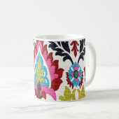 Deep Floral Art Kaffeetasse (VorderseiteRechts)