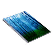 Deep Forest Green Notizblock (Rechte Seite)