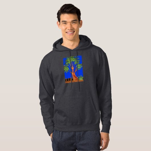 Deep Forest Hakuna Matata Kids'Hanes Hier bin ich Hoodie (Vorne ganz)