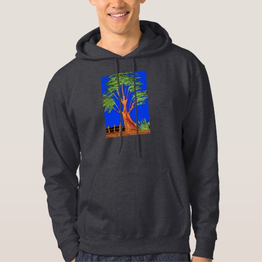 Deep Forest Hakuna Matata Kids'Hanes Hier bin ich Hoodie (Vorderseite)