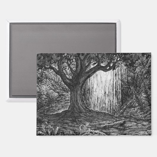 Deep Forest Seclusion Magnet (Vorderseite/Rückseite)