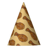 Deep Fricken Leg Drumstick Feinschmecker Soul Food Partyhütchen (Vorderseite)