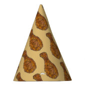 Deep Fricken Leg Drumstick Feinschmecker Soul Food Partyhütchen (Rechts)