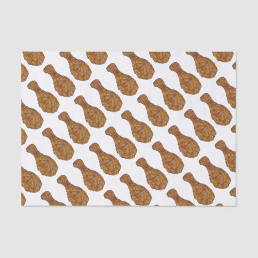 Deep Fricken Leg Drumstick Soulfood Feinschmecker Seidenpapier (Vorderseite)