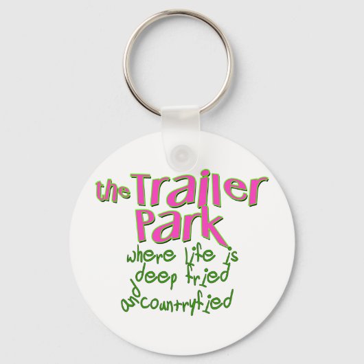 Deep Fried Countryfied Schlüsselanhänger (Vorderseite)