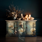 Deep Grace Ethereal Teal Gold Underwater Trio Geschenkpapier Set