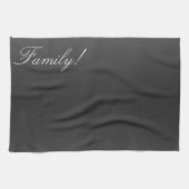 Deep Gray Mix Kitchen Handtuch (Horizontal)