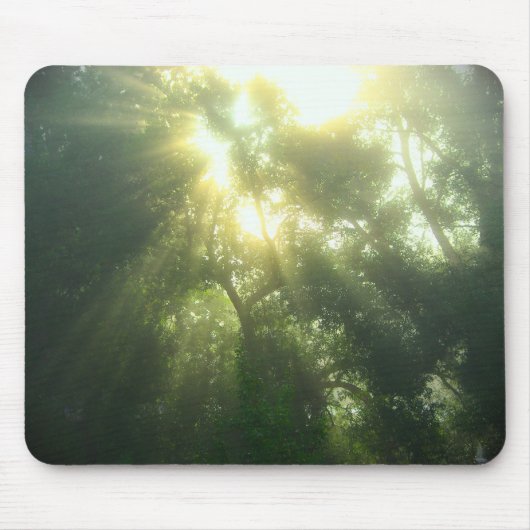 Deep Green Forest - Mousepad (Vorne)