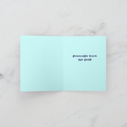 Deep Greetings Card Karte (Innenseite)