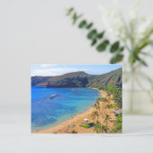 Deep Hanauma Bay, Honolulu, Oahu Postkarte (Stehend Vorderseite)