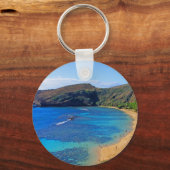 Deep Hanauma Bay, Honolulu, Oahu Schlüsselanhänger (Vorderseite)