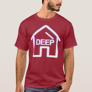 Deep House Music Vaporwave Glitch EDM Fan DJ T-Shirt