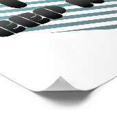 Deep House-Ventilator Poster (Ecke)