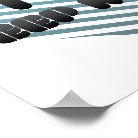 Deep House-Ventilator Poster (Ecke)