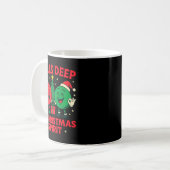 Deep In Christmas Srit Funny Adult Christmas Humor Kaffeetasse (Vorderseite Links)
