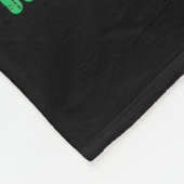 Deep In Christmas Srit Funny Ornament Fleecedecke (Ecke)