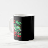 Deep In Christmas Srit Funny Ornament Kaffeetasse (Vorderseite Links)
