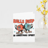 Deep In Christmas Srit  Karte (Gelbe Blume)