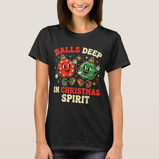 Deep In Christmas Srit T-Shirt (Vorderseite)