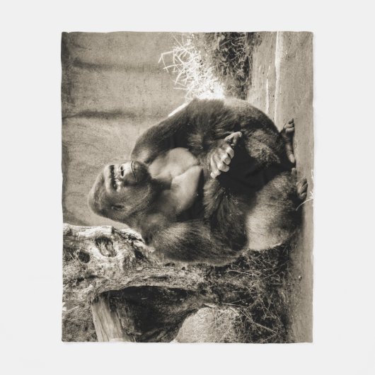 DEEP IN DAUGHT Fleece Blanket (Vorderseite)