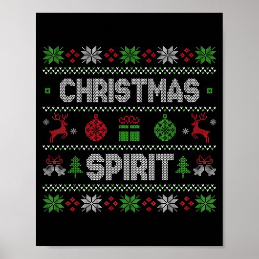 Deep In The Christmas Srit Matching Couples Poster (Vorne)