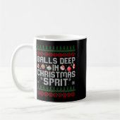 Deep In The Christmas Srit Matching Couples Ugly  Kaffeetasse (Links)