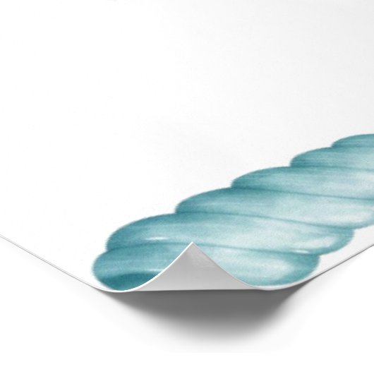 Deep Jellyfish Liebe anpassbar Poster (Ecke)