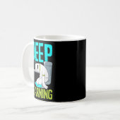 Deep Learning Funny Artificial Intelligence Machin Kaffeetasse (Vorderseite Links)