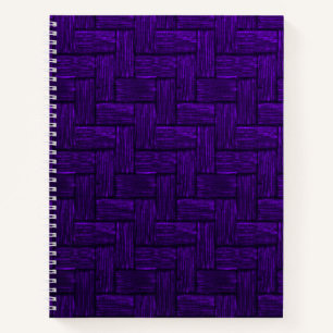 Deep Lila Spiral Notebook Notizblock