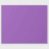 Deep Lilac Solid Color Geschenkpapier (Flach)