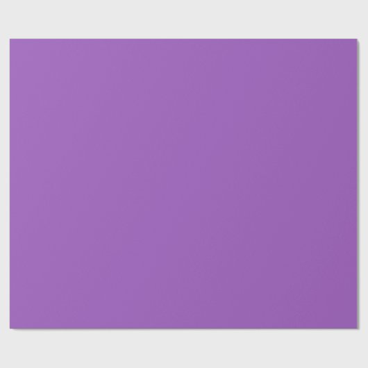 Deep Lilac Solid Color Geschenkpapier (Flach)