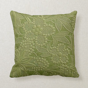 „Deep Lime Grün Muster-Look“ Kissen