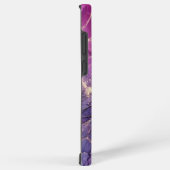 Deep Magenta & Gold Alcohol Ink Samsung Case Galaxy Hülle (Rechte Seite)