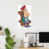 Deep Man Poster (Heimbüro)