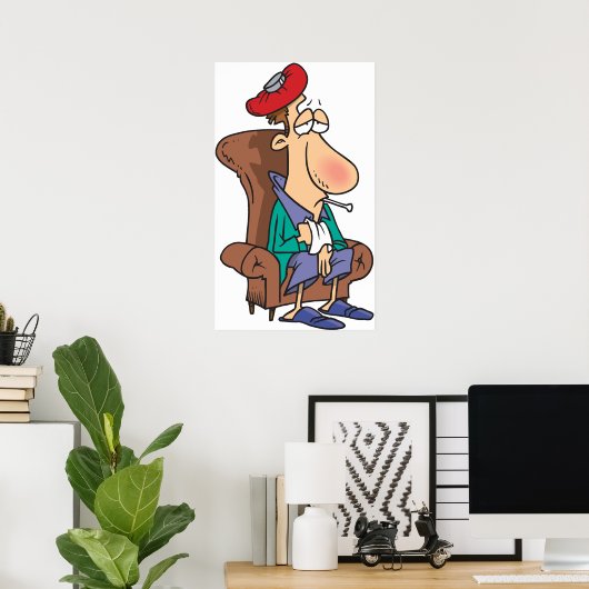 Deep Man Poster (Heimbüro)