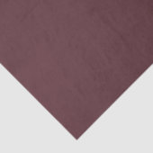 Deep Maroon Solid Color Seidenpapier (Detail)