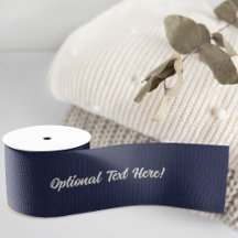 Deep Navy / Midnight Blue - Ihr Text ist weiß auf