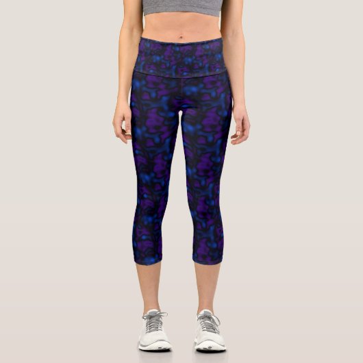 Deep Ocean Capri Leggings (Vorderseite)