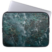 Deep Ocean Rock Texture Laptopschutzhülle (Vorderseite)