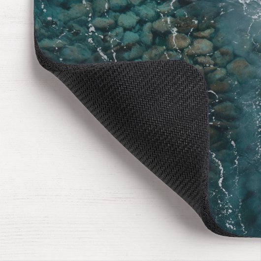 Deep Ocean Rock Texture Mousepad (Ecke)