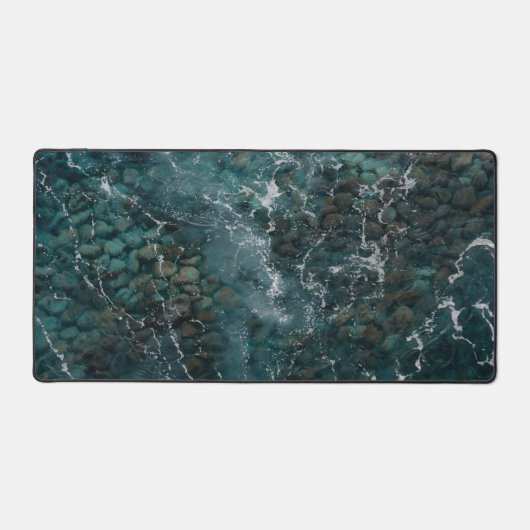 Deep Ocean Rock Texture Schreibtischunterlage (Vorderseite)
