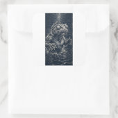 Deep One Aufkleber (Tasche)
