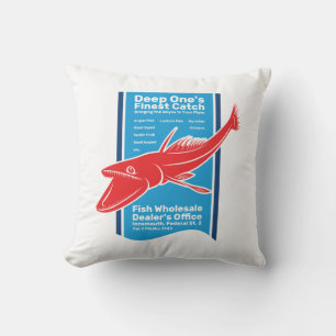 Deep One's schönster Fang-Innsmouth Fish Großhändl Kissen