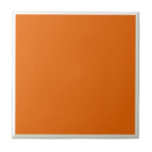 Deep Orange Fliese (Vorderseite)