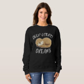 Deep Ottery Dreams Funny For Sea Otters Fan Sweatshirt (Vorne ganz)