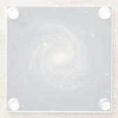 Deep Outer Space Galaxy Glasuntersetzer (Rückseite)